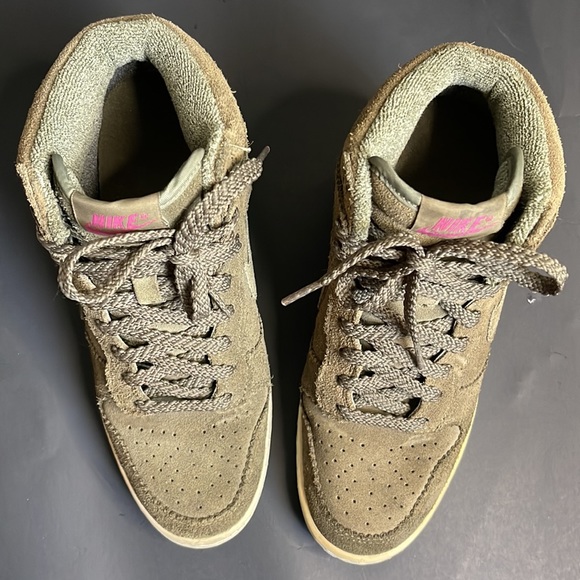 Nike Dunk Sky Hi Essential Desert Camo Wedge Womens 7 - Picture 4 of 7